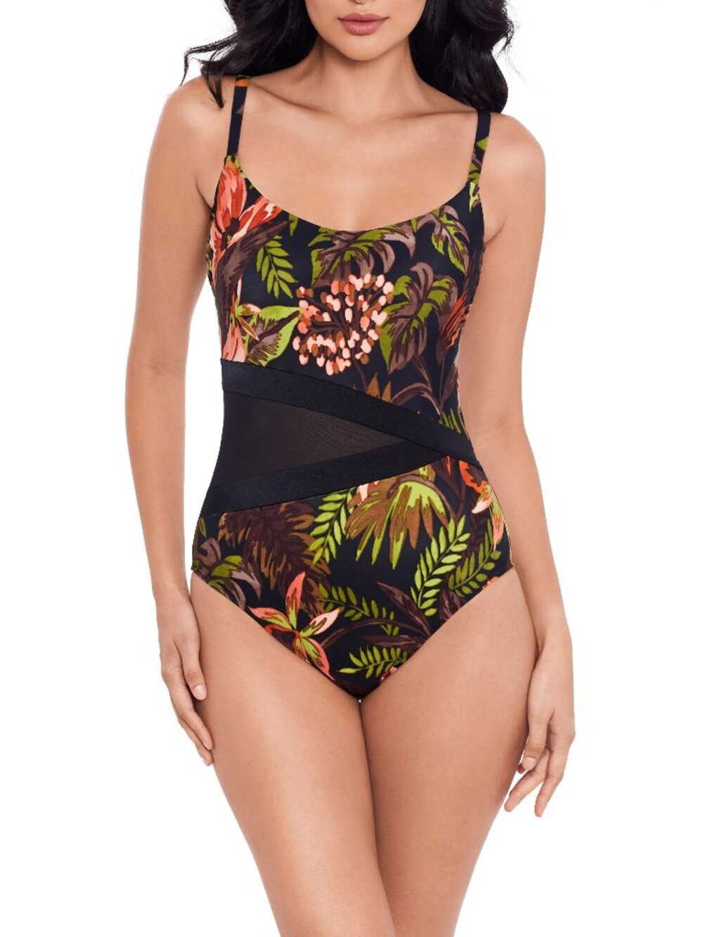 MIRACLESUIT Botanico Lyra One-Piece Swimsuit SIZE US 12